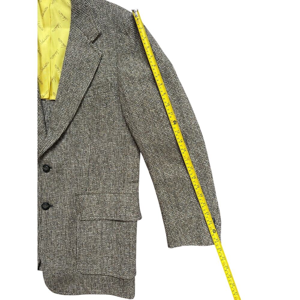 Vintage John Weitz Tweed Blazer, Size XL - Picture 7 of 13
